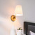 Surround Wall Sconce EEI-5643-WHI-SBR