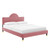 Aurora Performance Velvet Twin Bed MOD-7030-DUS