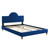 Aurora Performance Velvet Twin Bed MOD-7030-NAV