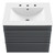 Render 24" Wall-Mount Bathroom Vanity EEI-4433-GRY-WHI