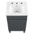 Render 18" Bathroom Vanity Cabinet EEI-5420-GRY-WHI