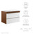 Render 30" Wall-Mount Bathroom Vanity EEI-5421-WHI-WAL-WHI