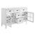 Isle 48" Double Bathroom Vanity Cabinet EEI-5428-WHI-WHI