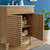 Render Bathroom Vanity EEI-3860-OAK-WHI