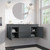 Render 48" Wall-Mount Bathroom Vanity EEI-5801-GRY-BLK