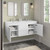 Render 48" Wall-Mount Bathroom Vanity EEI-5802-WHI-WHI