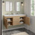 Render 48" Wall-Mount Bathroom Vanity EEI-5802-OAK-WHI