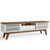 Render 59” TV Stand EEI-2541-WAL-WHI