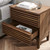 Render Two-Drawer Nightstand MOD-6964-WAL