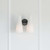 Beacon 2-Light Wall Sconce EEI-5646-OPA-BLK