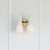 Beacon 2-Light Wall Sconce EEI-5646-OPA-SBR