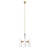 Beacon 3-Light Pendant Light EEI-5647-OPA-SBR