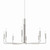 Rekindle 8-Light Chandelier EEI-5636-PON