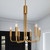 Rekindle 6-Light Chandelier EEI-5637-SBR