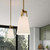 Aspire Pendant Light EEI-5639-WHI-SBR