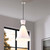 Starlight 1-Light Pendant Light EEI-5659-WHI-PON