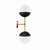 Stellar 2-Light Wall Sconce EEI-5657-OPA-SBR