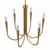 Penrose 6-Light Chandelier EEI-5661-SBR