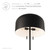 Avenue Floor Lamp EEI-5663-BLK