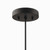 Avenue 1-Light Pendant Light EEI-5665-BLK