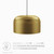 Avenue 1-Light Pendant Light EEI-5665-SBR