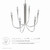 Penrose 6-Light Chandelier EEI-5661-PON