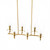 Skylark 6-Light Chandelier EEI-5651-CLR-SBR