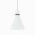 Starlight 1-Light Pendant Light EEI-5659-WHI-SBR