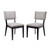 Esquire Dining Chairs - Set of 2 EEI-4559-LGR