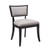 Pristine Upholstered Fabric Dining Chairs - Set of 2 EEI-4557-LGR