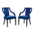 Virtue Performance Velvet Dining Chairs - Set of 2 EEI-4554-NAV