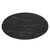 Lippa 48" Oval Artificial Marble Coffee Table EEI-4886-BLK-BLK