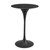 Lippa 28" Artificial Marble Bar Table EEI-4892-BLK-BLK