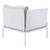 Harmony 10-Piece  Sunbrella® Outdoor Patio Aluminum Sectional Sofa Set EEI-4952-WHI-GRY-SET