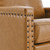 Ashton Vegan Leather Armchair EEI-4990-TAN