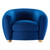 Abundant Performance Velvet Armchair EEI-4971-NAV