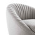 Whirr Tufted Fabric Swivel Chair EEI-5003-BLK-LGR