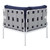 Harmony 8-Piece  Sunbrella® Outdoor Patio Aluminum Sectional Sofa Set EEI-4945-GRY-NAV-SET