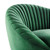 Whirr Tufted Performance Velvet Swivel Chair EEI-5004-BLK-EME