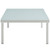 Harmony 8-Piece  Sunbrella® Outdoor Patio Aluminum Sectional Sofa Set EEI-4940-WHI-GRY-SET