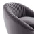 Whirr Tufted Performance Velvet Swivel Chair EEI-5002-GLD-GRY