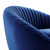 Whirr Tufted Performance Velvet Swivel Chair EEI-5002-GLD-NAV