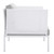 Harmony 7-Piece  Sunbrella® Outdoor Patio Aluminum Sectional Sofa Set EEI-4936-WHI-GRY-SET
