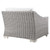 Conway Outdoor Patio Wicker Rattan 6-Piece Sectional Sofa Furniture Set EEI-5094-WHI