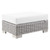 Conway 5-Piece Outdoor Patio Wicker Rattan Furniture Set EEI-5097-WHI