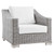 Conway 5-Piece Outdoor Patio Wicker Rattan Furniture Set EEI-5097-WHI