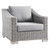 Conway 5-Piece Outdoor Patio Wicker Rattan Furniture Set EEI-5097-GRY