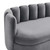 Victoria Channel Tufted Performance Velvet Sofa EEI-5017-GRY