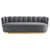 Victoria Channel Tufted Performance Velvet Sofa EEI-5017-GRY