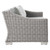 Conway 5-Piece Outdoor Patio Wicker Rattan Furniture Set EEI-5092-GRY